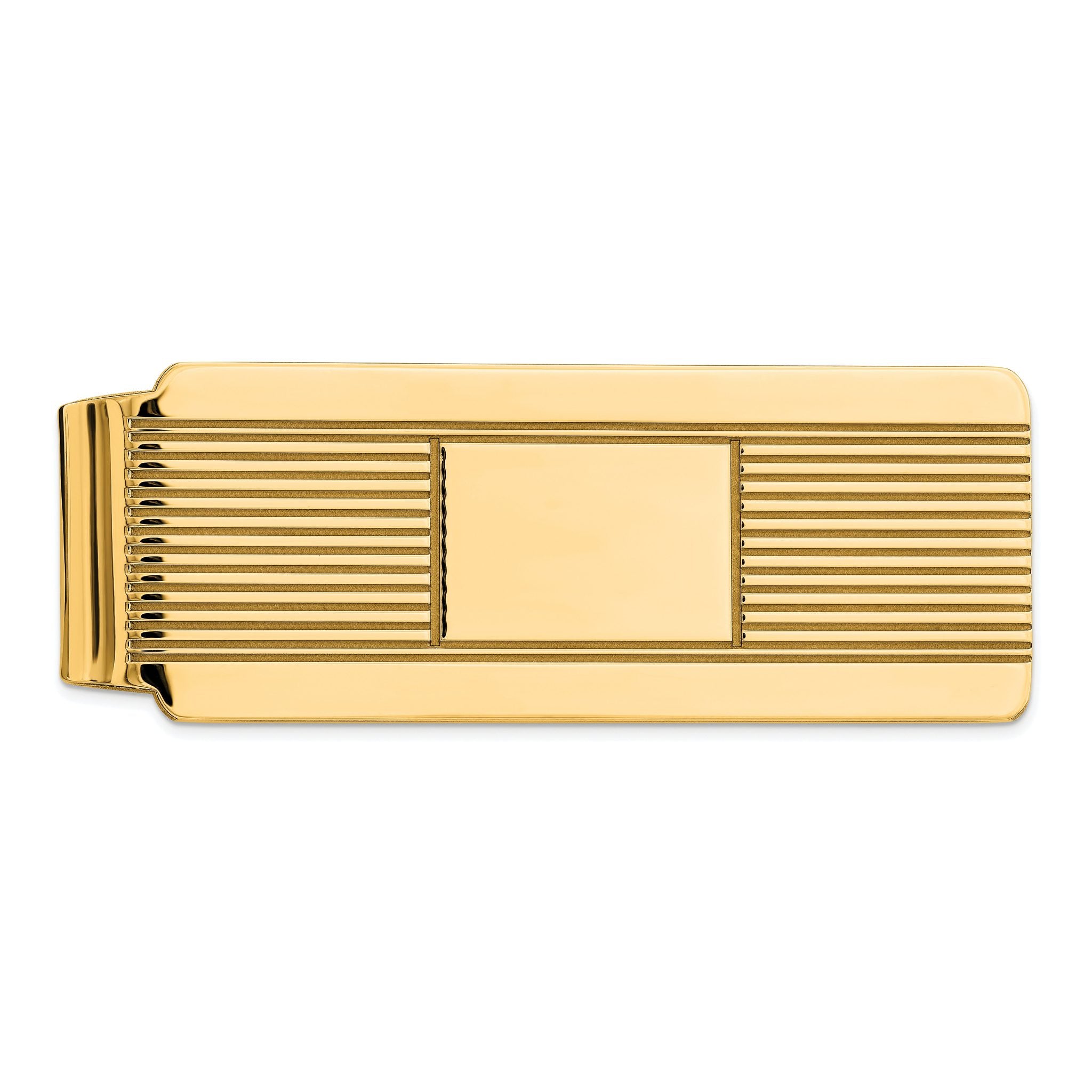 Sterling Silver Gold-plated Money Clip Main image