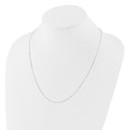 Sterling Silver Polished Adjustable Necklace