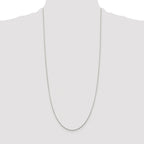 Diamond-Cut Spiga Chain Necklace in Sterling Silver