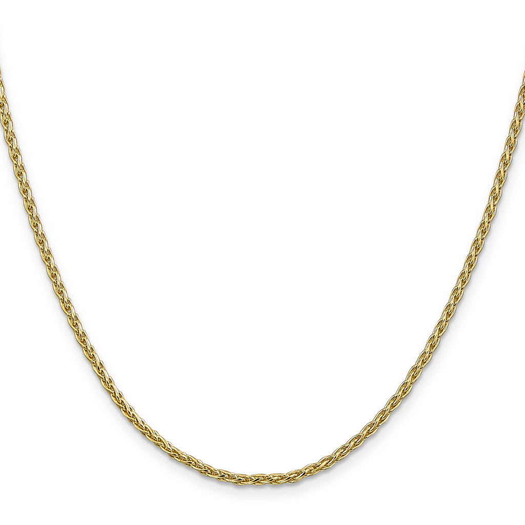 Parisian Wheat Chain Necklace in 14K Yellow Gold
