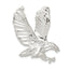 Sterling Silver 925 Men's Eagle Charm with Anti-Tarnish Solid Cast Design