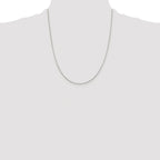 Diamond-Cut Spiga Chain Necklace in Sterling Silver