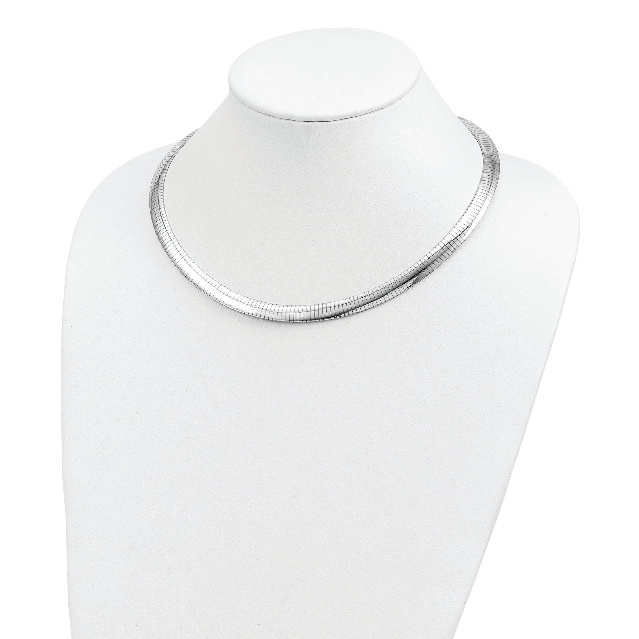 Sterling Silver 8mm Cubetto Necklace Secondary image