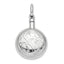 Sterling Silver 925 Ash Holder Pendant with Rhodium Polished Finish