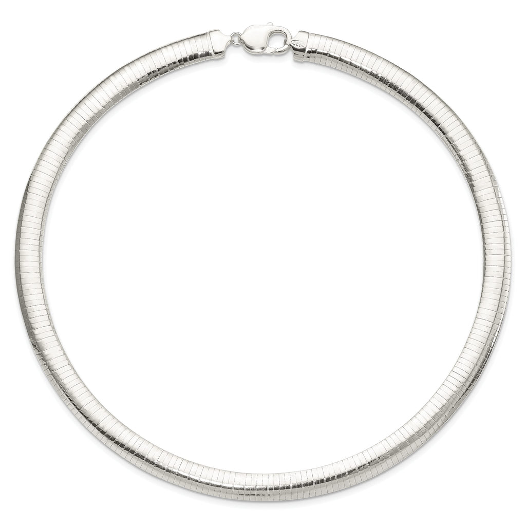 Sterling Silver 10mm Cubetto Necklace