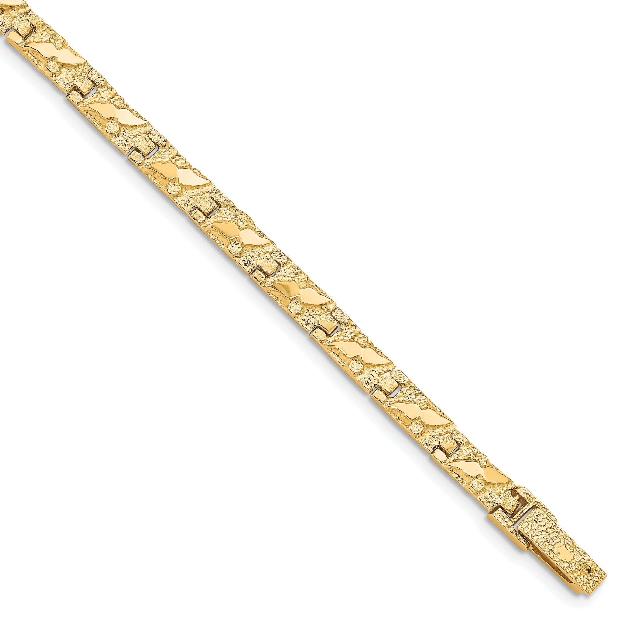 10k 5.5mm NUGGET Bracelet Main image