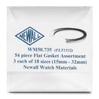 54-piece Flat Caseback Gasket Assortment