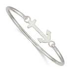 Sterling Silver 925 Women's Bangle with Interchangeable Nautical Charms