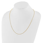 1.0mm 10K Yellow Gold Box Chain