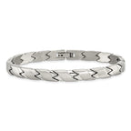 Stainless Steel Brushed and Polished Bracelet
