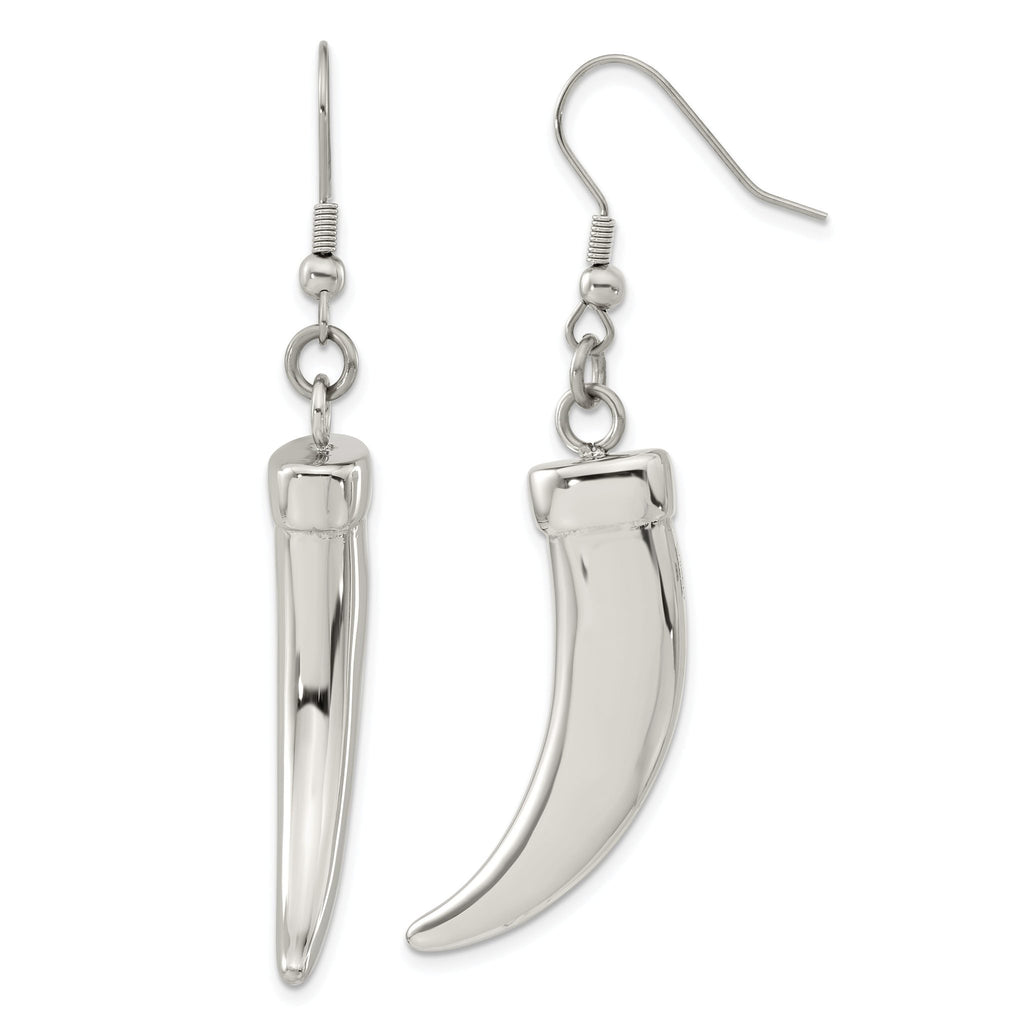 Stainless Steel Polished Drop Dangle Earrings for Women