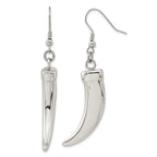 Stainless Steel Polished Drop Dangle Earrings for Women