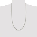 Cable Chain Necklace in Sterling Silver, 3.5mm