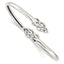 Sophia Jewelers 925 Sterling Silver Celtic Flexible Bangle for Women