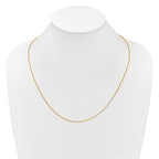14K Adjustable 1.25mm Franco Chain