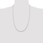 Diamond-Cut Franco Chain Necklace in Sterling Silver