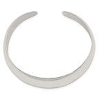 Sophia Jewelers Sterling Silver 925 Polished Cuff Bracelet Engravable