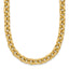 14K Polished Fancy Link Necklace