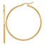 10K Polished Hinged Hoop Earrings