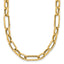 14K Polished Fancy Link Necklace