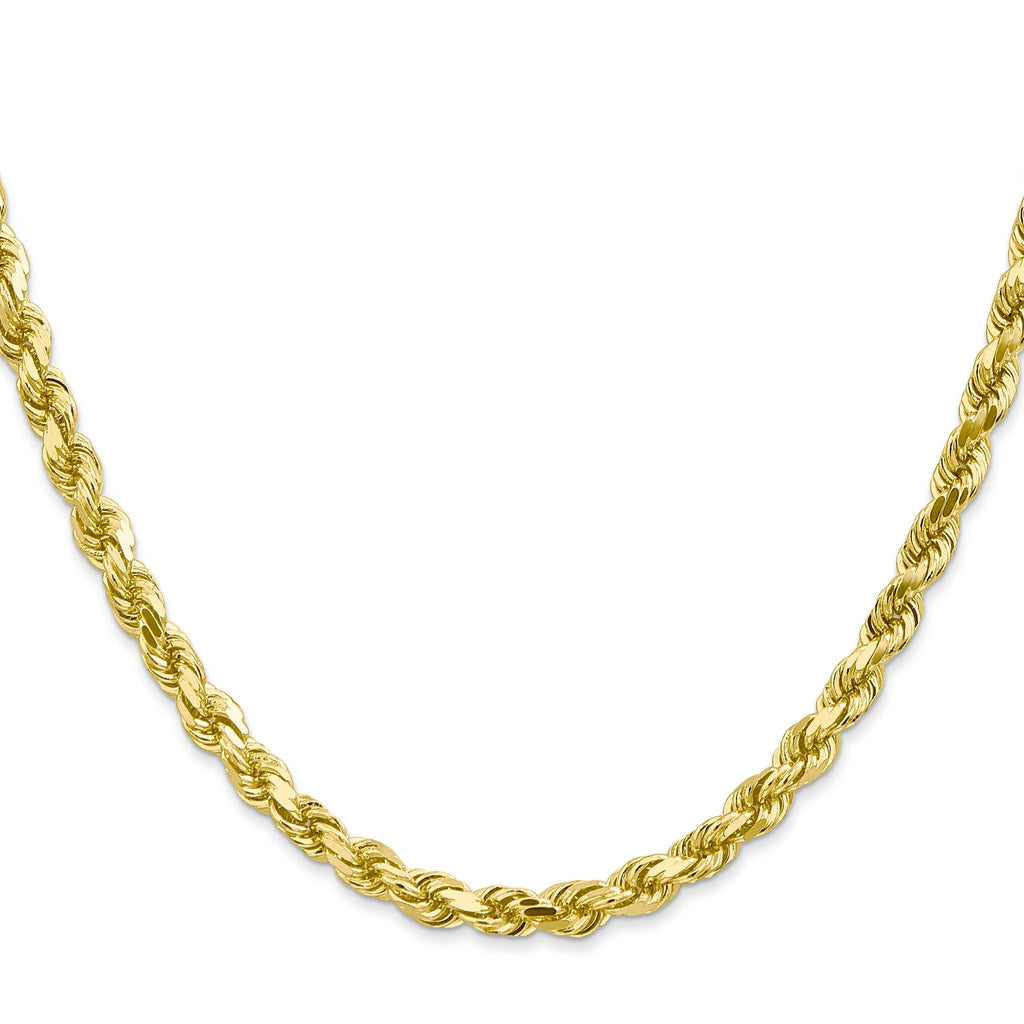 10K Yellow Gold 4.5mm Rope Chain