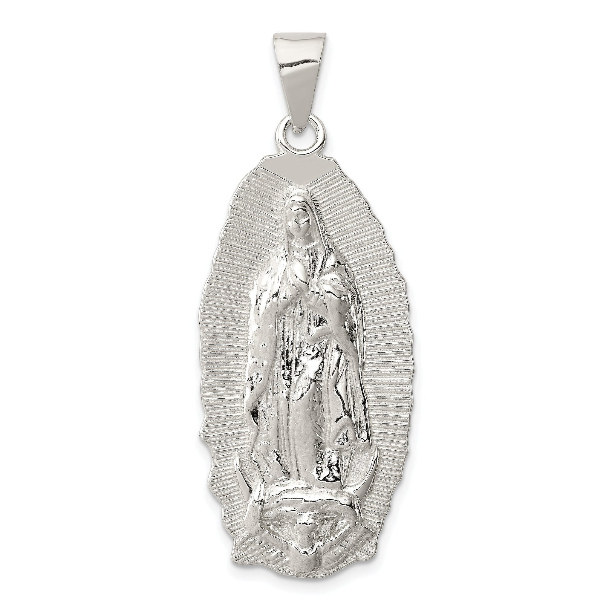 Sterling Silver Polished Religious Pendant Main image