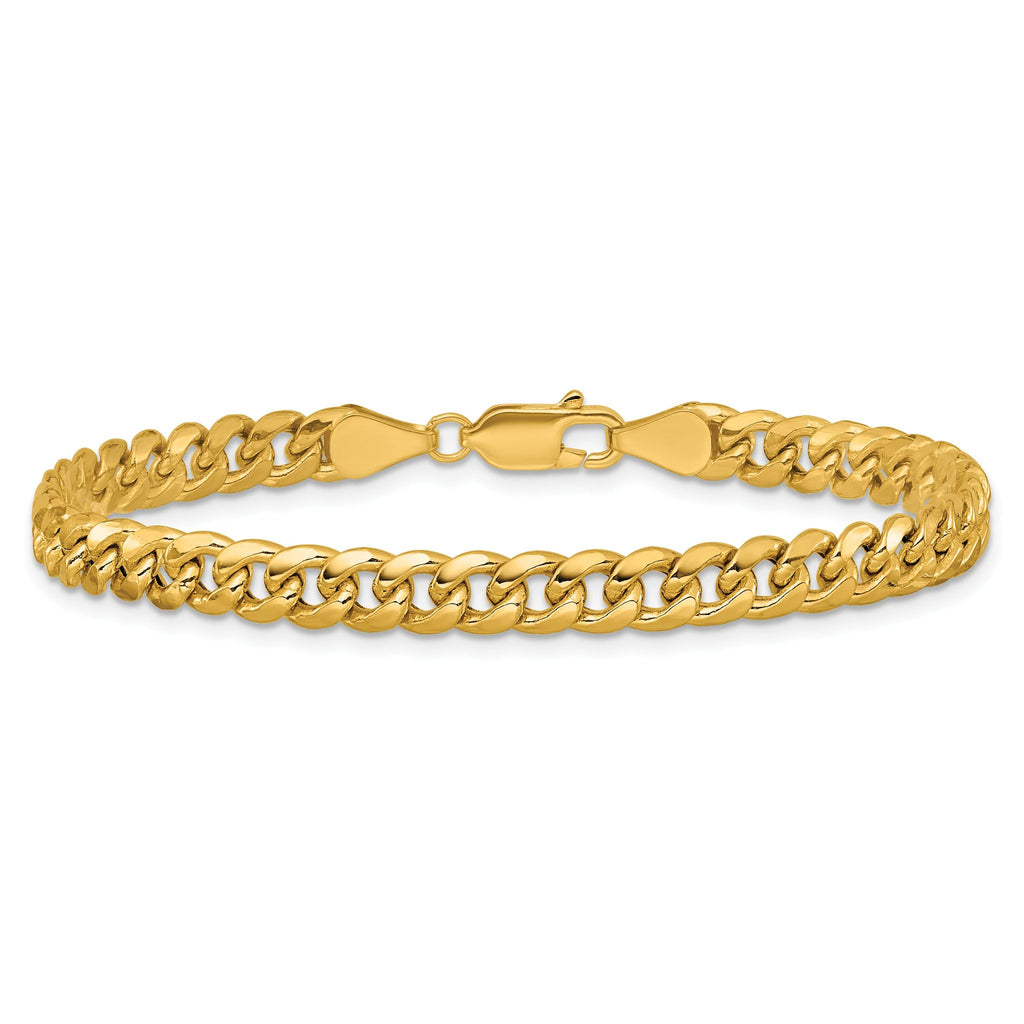 Miami Cuban Chain in 14K Yellow Gold, 5.25mm