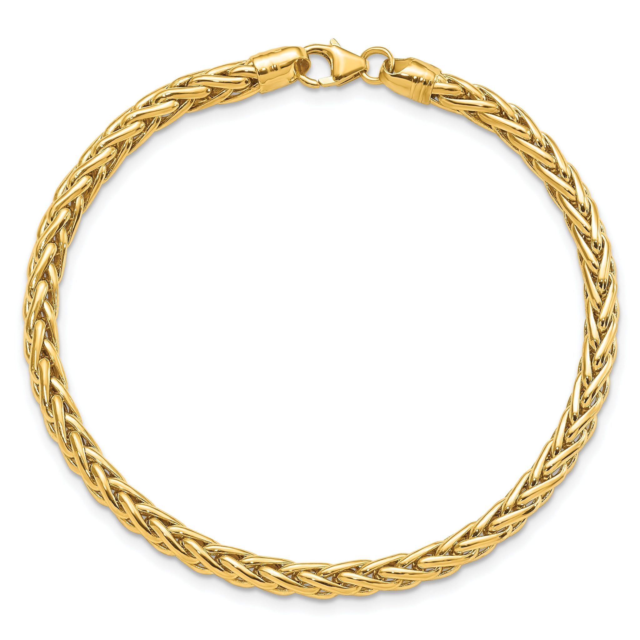 14k Polished Fancy Link Bracelet