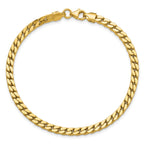 14K Polished Fancy Link Bracelet