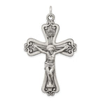 Sophia Jewelers Sterling Silver 925 Antiqued INRI Crucifix Pendant