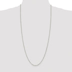 Diamond-Cut Rolo Cable Chain in Sterling Silver