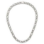 Sophia Jewelers Men's Polished Stainless Steel Necklace Gift Ready 24 Inch