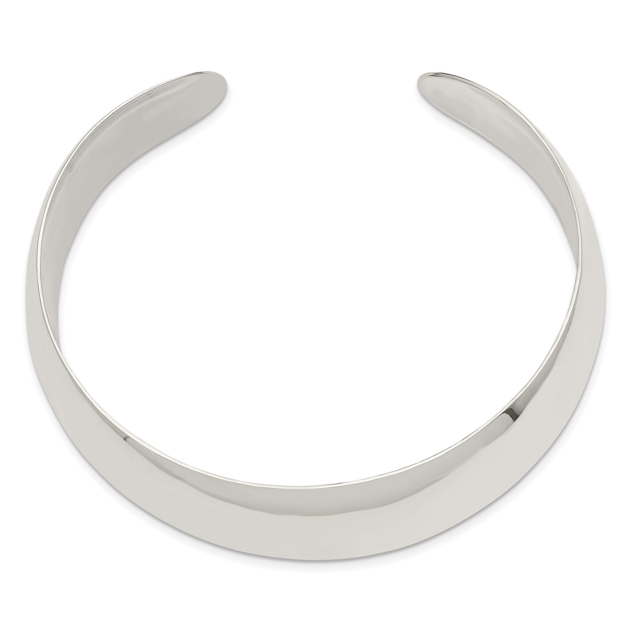 Sterling Silver 21mm Cuff Bangle Secondary image