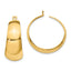 Sophia Jewelers 14K Gold Polished Hoop Earring Jackets for Elegant Women