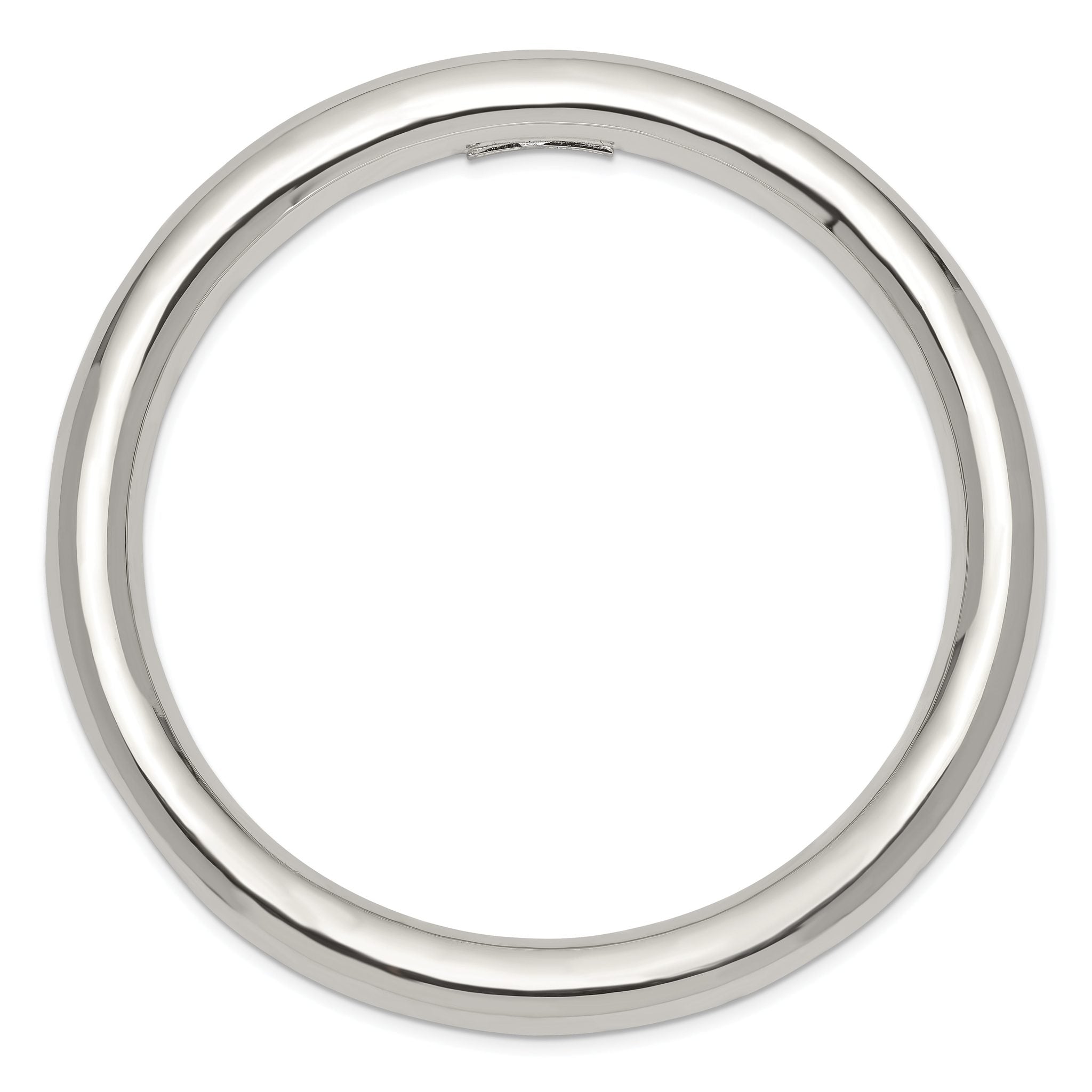 Sterling Silver 925 Polished Women's Slip-On Bangle by Sophia Jewelers Secondary image
