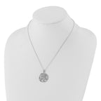 Sophia Jewelers Women's 925 Sterling Silver CZ Polished Dream Necklace