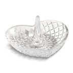 Heart-Shape Glass Ring Holder