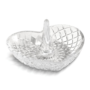 Heart-Shape Holder Ring in Glass - Sophia Jewelers