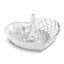 Heart-Shape Glass Ring Holder