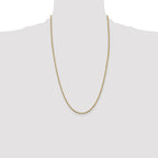 Rope Chain Necklace in 14K Yellow Gold, 2.8mm