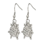 Stainless Steel Polished Drop Dangle Earrings for Women