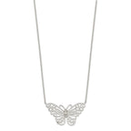 Sterling Silver Butterfly Necklace