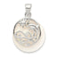 Sterling Silver 925 Dolphin Pendant with Mother of Pearl Elegance