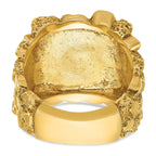 10k Men's Nugget Ring