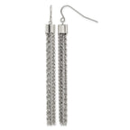 Stainless Steel Polished Drop Dangle Earrings for Women