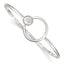 Sophia Jewelers 925 Sterling Silver Polished Bangle Bracelet for Women