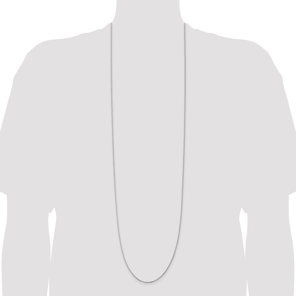 Sterling Silver 1.25mm Box Chain