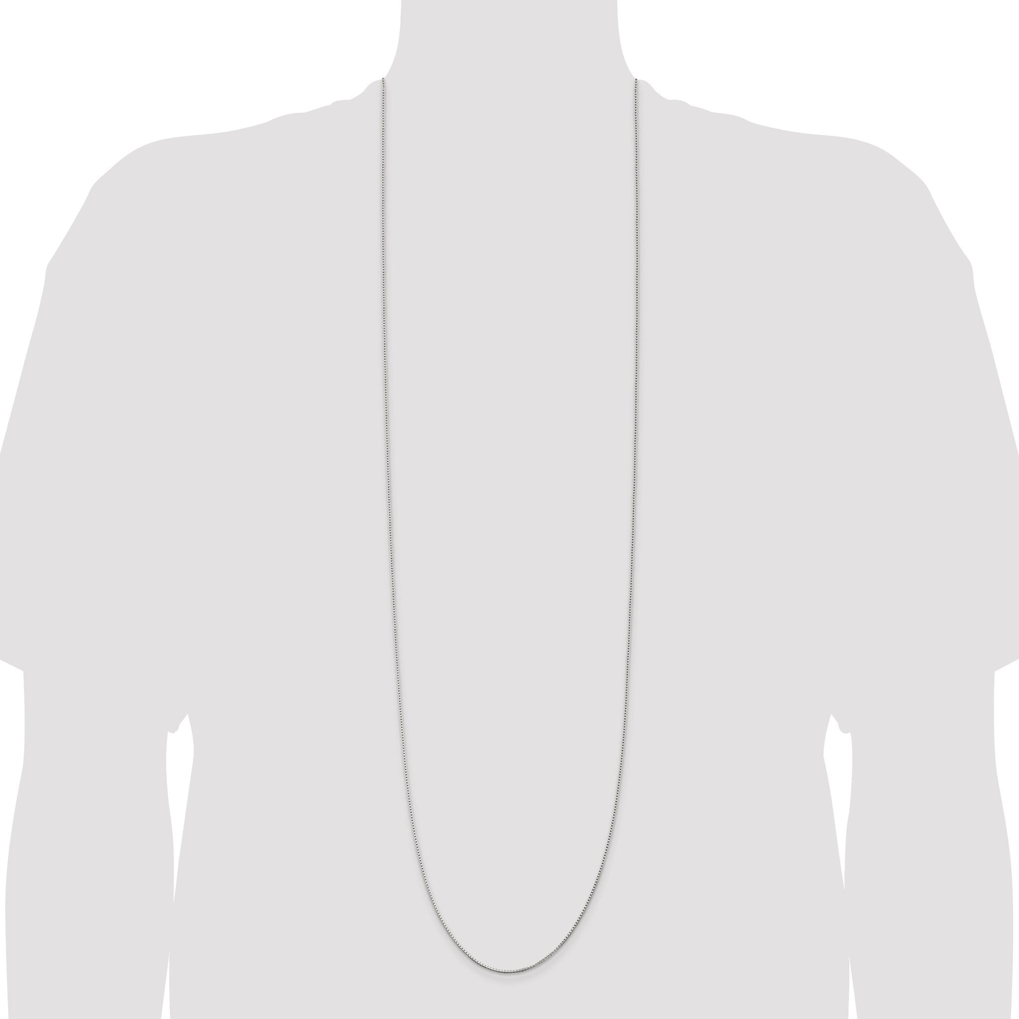 Sterling Silver 1.25mm Box Chain