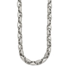 Chisel Stainless Steel Brushed and Polished 20 inch Necklace
