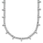 14k White Gold 4 carat Lab Grown Diamond VS+ F+ Complete 18 inch Fashion Tennis Necklace